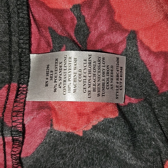 Connected Apperal Women Sheath Dress Red and black Size 8 - Picture 12 of 13